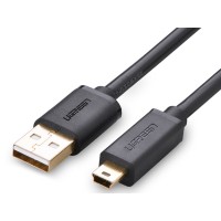 Cáp USB 2.0 to  mini USB  1,5m mạ vàng Chính hãng Ugreen UG-10385